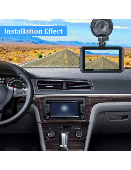 Cámara Doble para Auto NHOPEEW 1080P Pantalla Táctil 3.9cm Cámara Doble para Auto NHOPEEW 1080P Pantalla Táctil 3.9cm