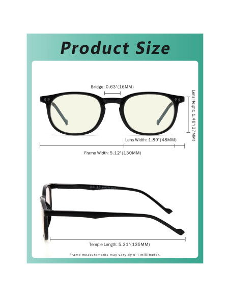 Gafas de lectura Eyekepper bloqueadoras luz azul 2.0x Gafas de lectura Eyekepper bloqueadoras luz azul 2.0x