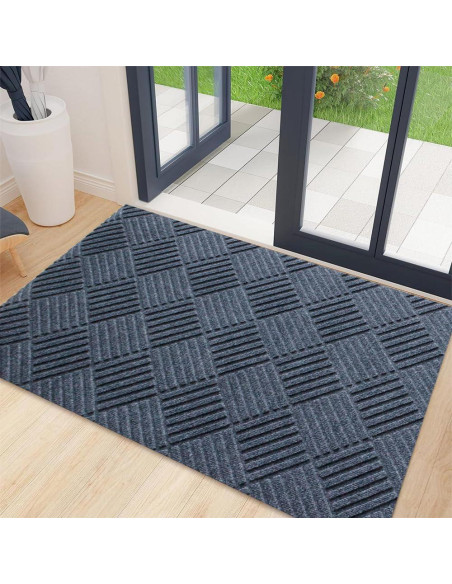 Alfombra de Pasillo LITA Antideslizante 61x183 cm Gris Alfombra de Pasillo LITA Antideslizante 61x183 cm Gris