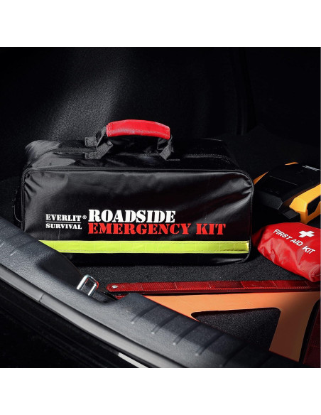 Kit de Emergencia para Auto Everlit 108 Piezas con Inflador Kit de Emergencia para Auto Everlit 108 Piezas con Inflador