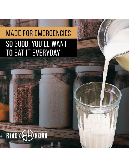 Leche en Polvo Ready Hour 3.65 kg 144 Porciones Emergencia Leche en Polvo Ready Hour 3.65 kg 144 Porciones Emergencia