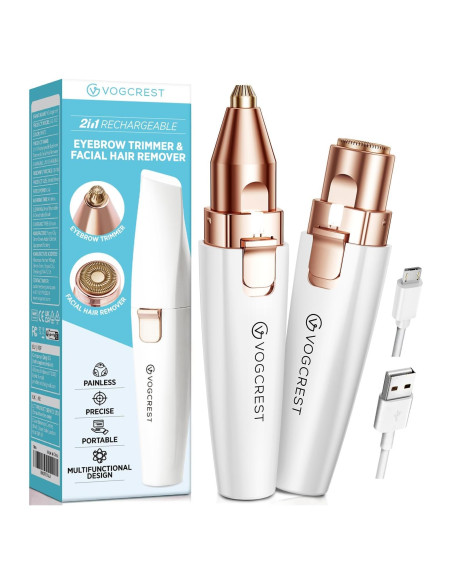 Recortador Facial VG VOGCREST 2 en 1 Indoloro con LED Recortador Facial VG VOGCREST 2 en 1 Indoloro con LED