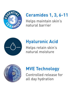 CeraVe Loción Hidratante Facial PM 85 g, Crema Nocturna 2