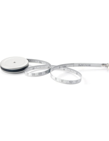 Cinta Métrica Retráctil Mini VAXATO 2 Metros Aluminio Cinta Métrica Retráctil Mini VAXATO 2 Metros Aluminio