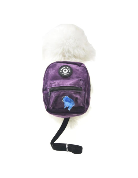 Arnés Mochila para Perros FLAdorepet L 4,54-6,80 kg Púrpura Arnés Mochila para Perros FLAdorepet L 4,54-6,80 kg Púrpura