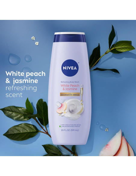 Gel de Ducha NIVEA Durazno y Jazmín 591 ml Hidratante Gel de Ducha NIVEA Durazno y Jazmín 591 ml Hidratante