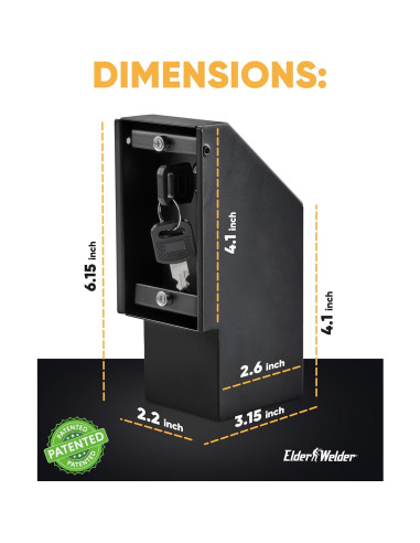 Caja Fuerte Oculta Elder Welder | Placa de Pared Real