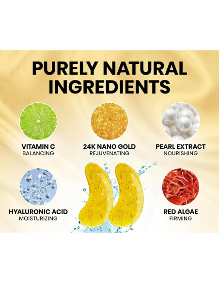 Parche para Ojos Stylia 30 Pares Gel Colágeno Vitamina C