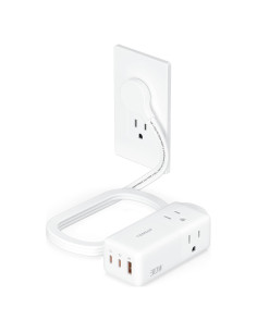Estación de Carga USB TESSAN 30W, 6 en 1, Compacta