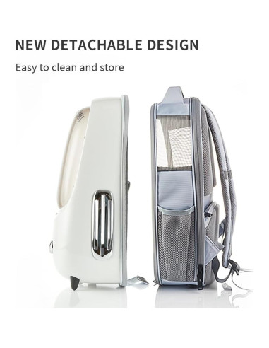 Transportadora Mochila PETKIT BP2 para Gatos y Perros Pequeños