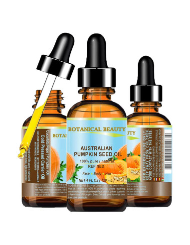 Aceite de Semilla de Calabaza Virgen 120 ml Belleza Botánica