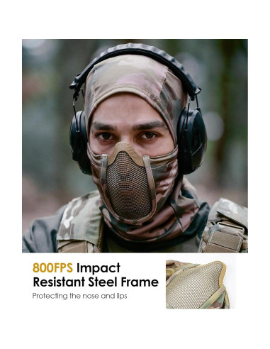 Balaclava Táctica OneTigris con Malla Transpirable