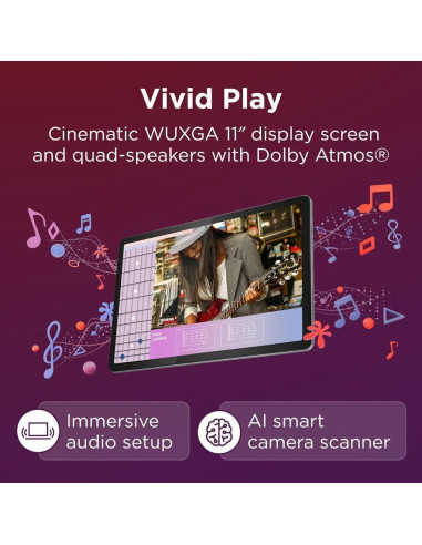 Lenovo Tab M11 11" 4GB RAM 64GB SSD Android 13 Gris