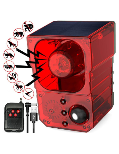 Alarma Solar de Movimiento SENKEFEI JBQ-X Pro 129dB Resistente