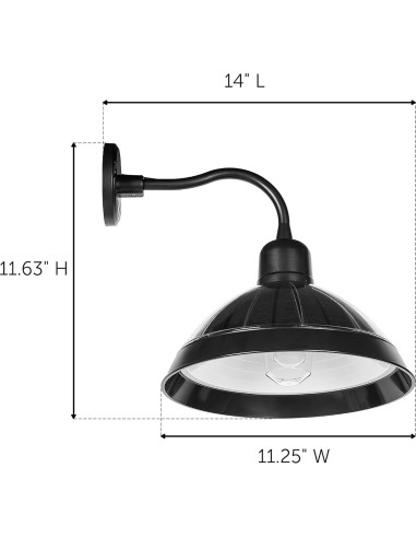 Luz Solar Gama Sonic 30,48 cm para Exteriores 150 Lúmenes
