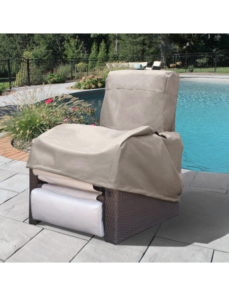 Cubierta para Silla de Patio ATR ART TO REAL Caqui 82x82x103cm Cubierta para Silla de Patio ATR ART TO REAL Caqui 82x82x103cm