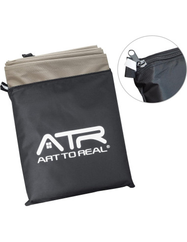 Cubierta para Silla de Patio ATR ART TO REAL Caqui 82x82x103cm