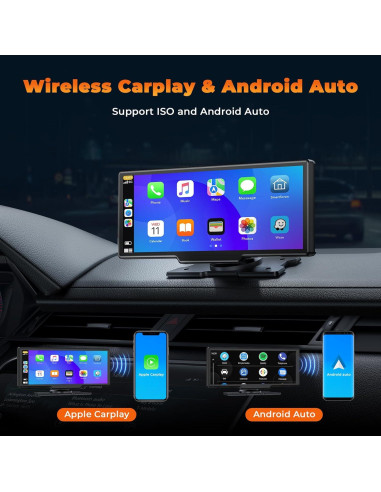 Pantalla Volam Carplay 9.26" con cámara 2.5K y GPS