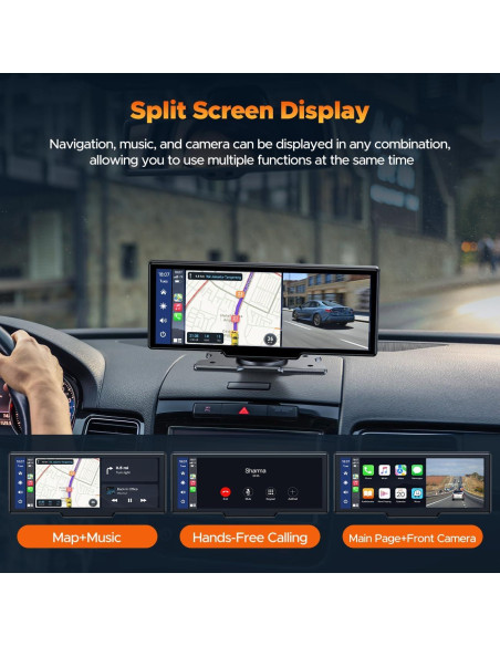 Pantalla Volam Carplay 9.26" con cámara 2.5K y GPS Pantalla Volam Carplay 9.26" con cámara 2.5K y GPS
