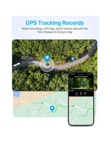 Cámara Dash ONDASHCAM O3 360 4K UHD GPS WiFi 5G