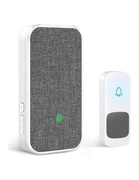 Timbre Inalámbrico Coolqiya Q2 con Alcance 396m y 58 Tonos Timbre Inalámbrico Coolqiya Q2 con Alcance 396m y 58 Tonos