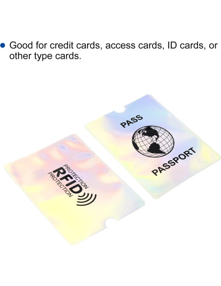 Mantenedor RFID de Pasaporte PATIKIL - 10 Piezas Antirrobo Mantenedor RFID de Pasaporte PATIKIL - 10 Piezas Antirrobo