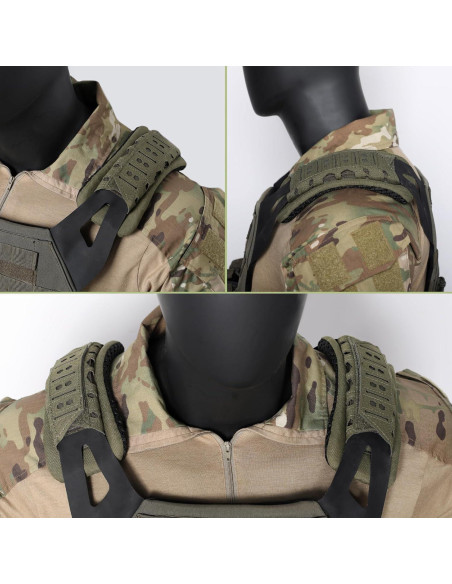 Almohadilla de Correa para Hombro WYNEX Verde Militar 2 Piezas Almohadilla de Correa para Hombro WYNEX Verde Militar 2 Piezas
