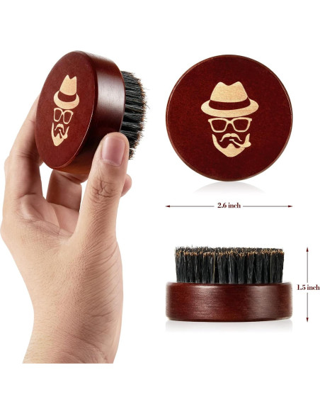 Cepillo para Barba Sosoon SUVELAM Madera de Nogal Cepillo para Barba Sosoon SUVELAM Madera de Nogal