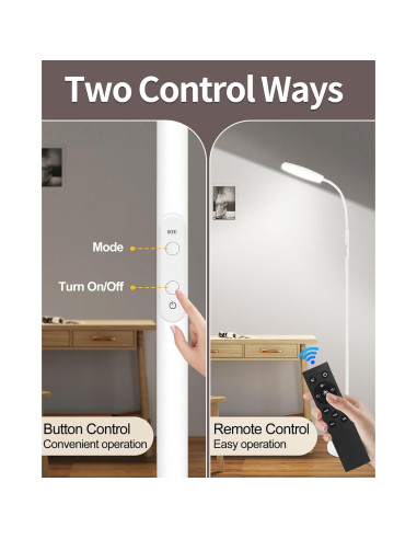 Lámpara de Terapia de Luz LanSuper 10000 Lux Control Remoto