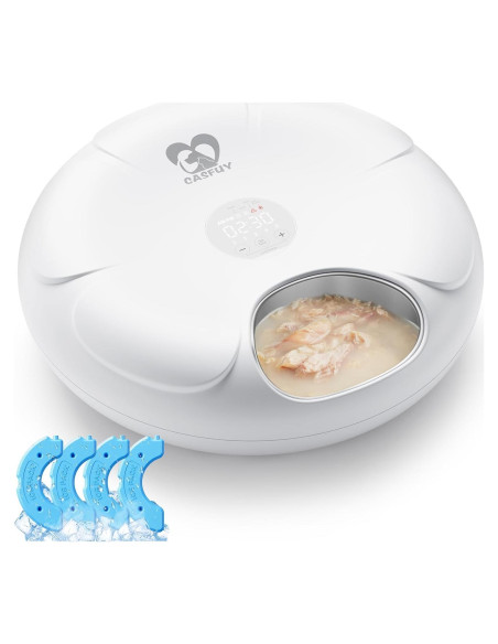 Dispensador Automático de Comida para Gatos Casfuy F13-L Dispensador Automático de Comida para Gatos Casfuy F13-L