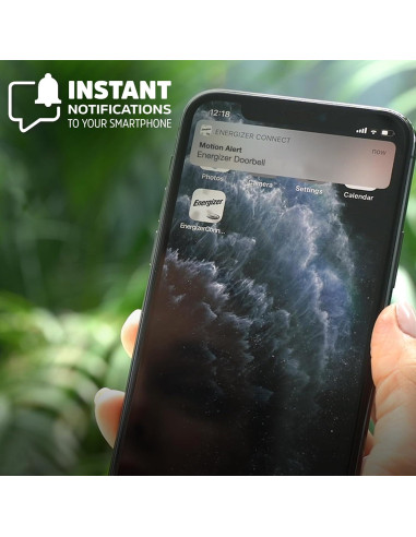 Timbre Inteligente Energizer 1080p con Audio y Noche
