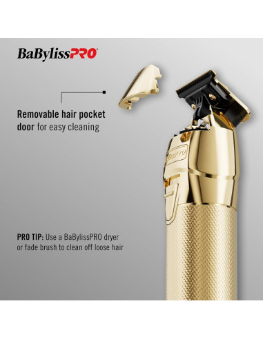 Cortadora de Contorno Inalámbrica BaBylissPRO FX799G Oro
