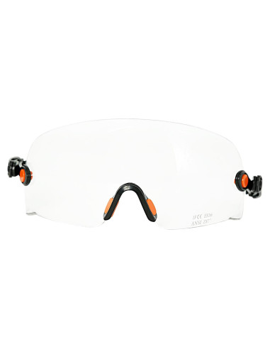 Gafas de Seguridad Aolamegs Safe ANSI Z87 Lente Claro/Ahumado