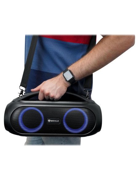 Altavoz Rockville GO Party Max Bass Bluetooth LED 70W Altavoz Rockville GO Party Max Bass Bluetooth LED 70W