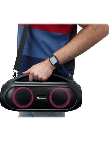 Altavoz Rockville GO Party Max Bass Bluetooth LED 70W Altavoz Rockville GO Party Max Bass Bluetooth LED 70W