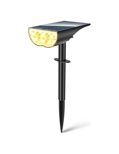 Luces Solares BAXIA para Jardín IP65 3 Modos Blanco Cálido Luces Solares BAXIA para Jardín IP65 3 Modos Blanco Cálido