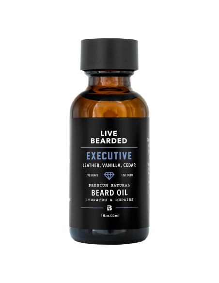 Aceite para Barba Live Bearded 28ml Aroma Ejecutivo Aceite para Barba Live Bearded 28ml Aroma Ejecutivo