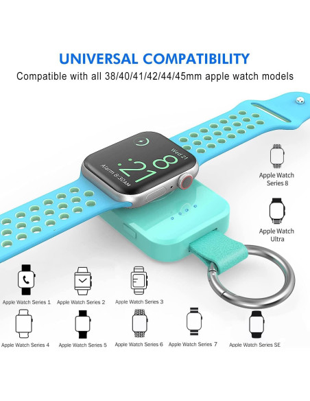 Cargador Portátil i.VALUX para Apple Watch 10/9/8/7/6/5/4/3/2/SE Cargador Portátil i.VALUX para Apple Watch 10/9/8/7/6/5/4/3/2/SE