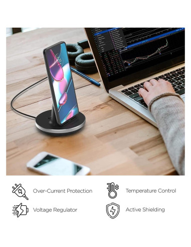 Dock de Carga Rápida Encased para iPhone 7 Ajustable