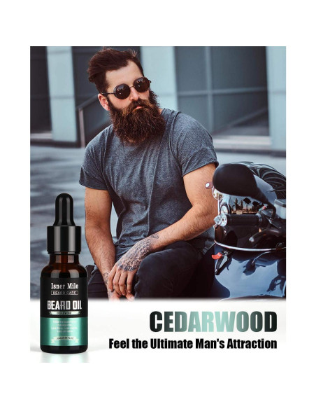 Set de 5 Aceites para Barba ISNER MILE - Hidratantes y Aromáticos Set de 5 Aceites para Barba ISNER MILE - Hidratantes y Aromáticos