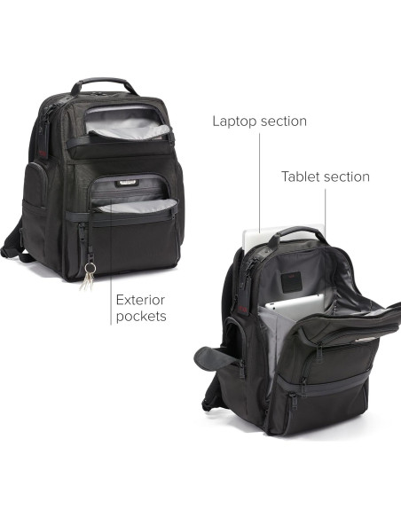 Mochila TUMI Alpha 3 para Laptop 15" Negra con Correas Mochila TUMI Alpha 3 para Laptop 15" Negra con Correas