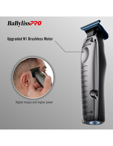 Cortadora Inalámbrica BaBylissPRO FXONE Gris Batería Intercambiable Cortadora Inalámbrica BaBylissPRO FXONE Gris Batería Intercambiable