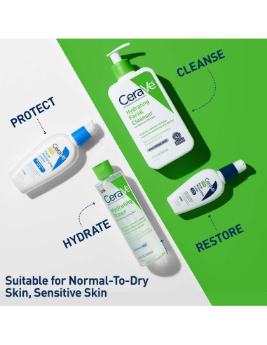 Tónico Hidratante CeraVe 200 ml Sin Alcohol Piel Sensible