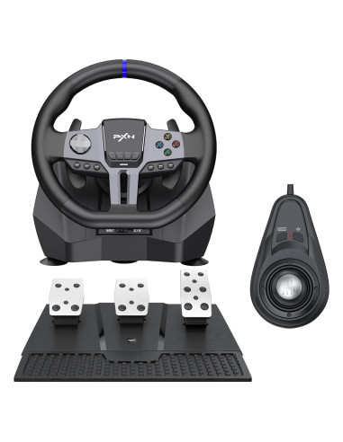 Volante de Carreras PXN V9 Gen2 con Pedales Magnéticos