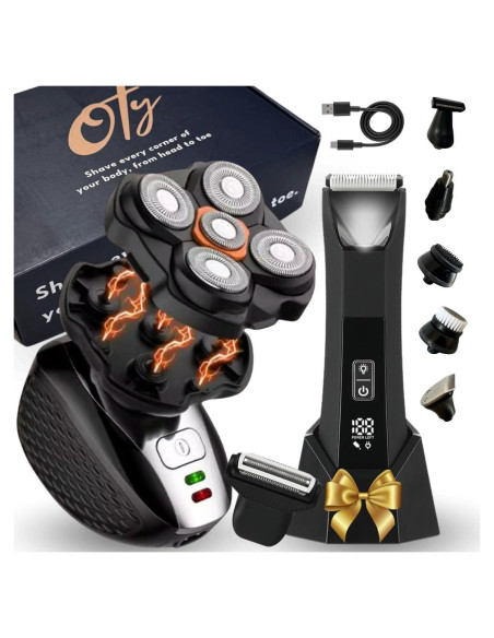 Kit Afeitadora y Recortadora Oty RSCX-1855 Impermeable Kit Afeitadora y Recortadora Oty RSCX-1855 Impermeable