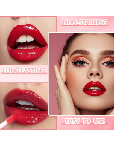 Tinte de Labios Eakroo 6 Colores Multiusos Hidratante
