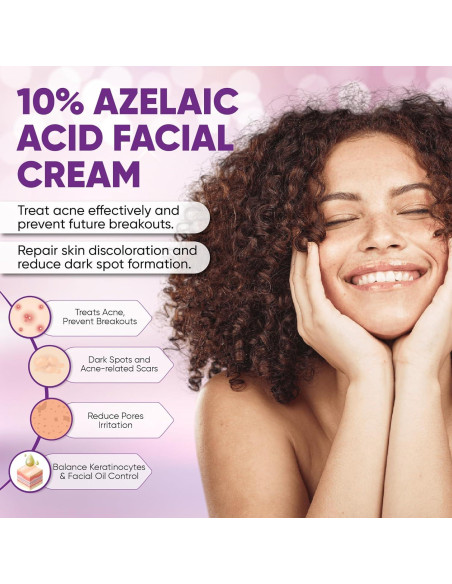 Crema Tratamiento Acné AOBBIY Ácido Azelaico 10% 28g Crema Tratamiento Acné AOBBIY Ácido Azelaico 10% 28g