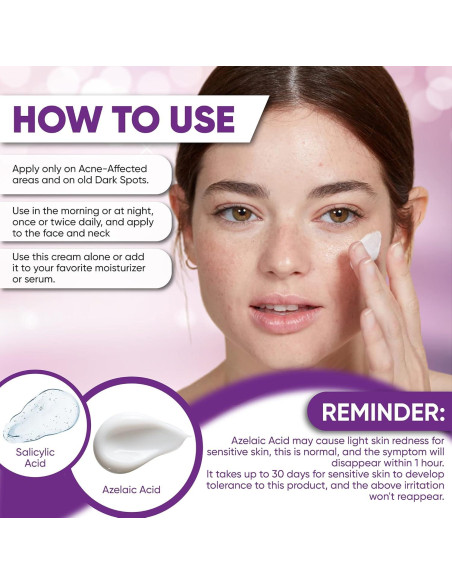 Crema Tratamiento Acné AOBBIY Ácido Azelaico 10% 28g Crema Tratamiento Acné AOBBIY Ácido Azelaico 10% 28g