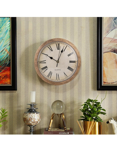 Reloj de Pared Caja Fuerte LiveBe CK1001 Marrón Secreto