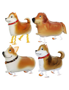 Globos de Perro Caminante LHOAVWE Paquete de 4 Gigante
